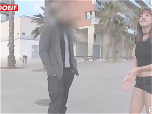lucky man gets picked up on the street to plow porn industry star