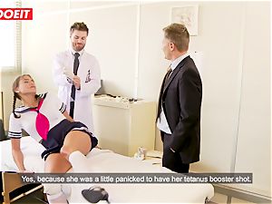student gets manhandled xxx by instructor and physician